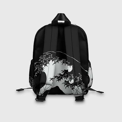 Детский рюкзак Волна Канагава / 3D-принт – фото 2