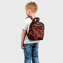 Детский рюкзак Лава, цвет: 3D-принт — фото 2