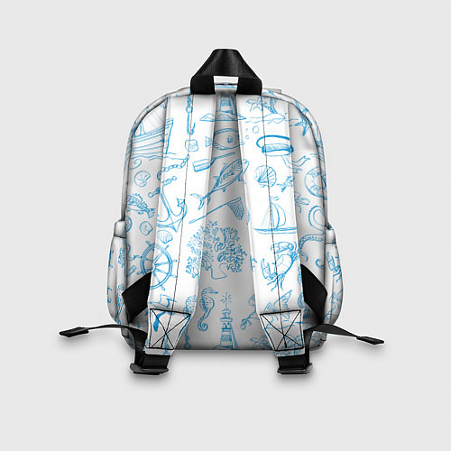 Детский рюкзак Морская тема / 3D-принт – фото 2