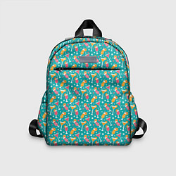Детский рюкзак Летняя текстура, цвет: 3D-принт