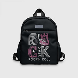 Детский рюкзак Rock star, цвет: 3D-принт