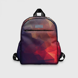 Детский рюкзак Лавовый вектор, цвет: 3D-принт