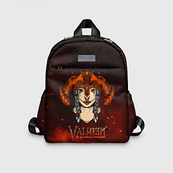 Детский рюкзак Valheim девушка воин, цвет: 3D-принт