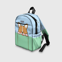 Детский рюкзак Милый Корги, цвет: 3D-принт — фото 2