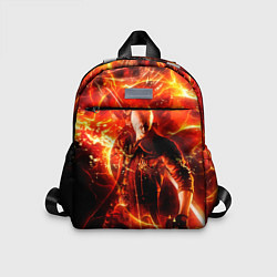Детский рюкзак Данте в огне, цвет: 3D-принт