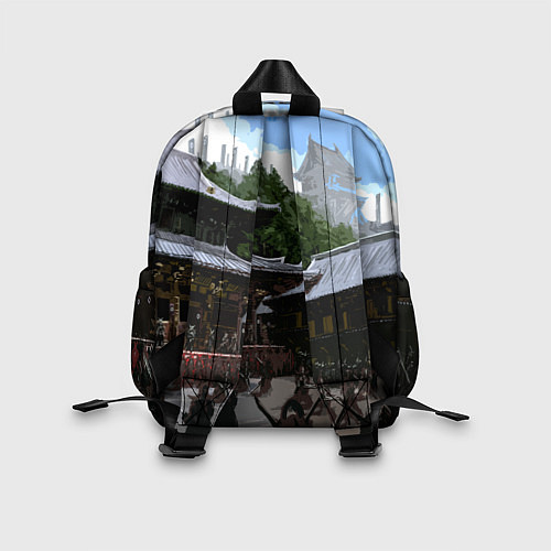 Детский рюкзак SAMURAI & CYBERPUNK 2077 / 3D-принт – фото 2