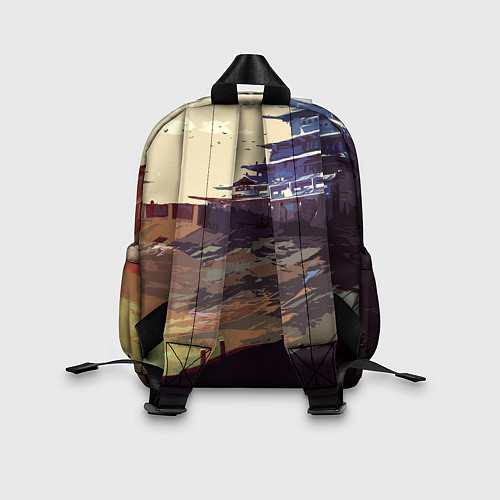 Детский рюкзак CYBERPUNK 2077 CITY / 3D-принт – фото 2