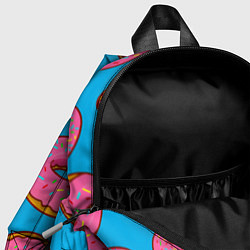 Детский рюкзак Пончики, цвет: 3D-принт — фото 2