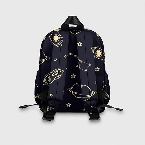 Детский рюкзак Космос / 3D-принт – фото 2