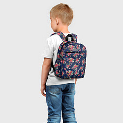 Детский рюкзак Розы и Ромашки, цвет: 3D-принт — фото 2