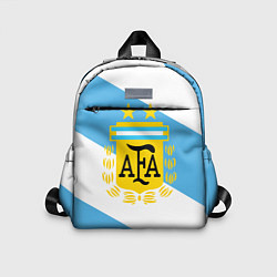 Детский рюкзак Сборная Аргентины спина, цвет: 3D-принт