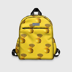 Детский рюкзак Летние лимоны, цвет: 3D-принт