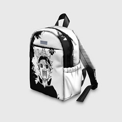 Детский рюкзак Чёрный клевер кричащий Аста, цвет: 3D-принт — фото 2