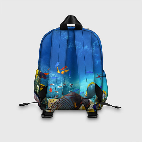 Детский рюкзак Морской мир / 3D-принт – фото 2