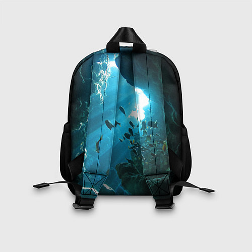 Детский рюкзак Коралловые рыбки / 3D-принт – фото 2
