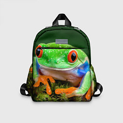 Детский рюкзак Тропическая лягушка