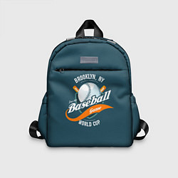 Детский рюкзак Бейсбол, цвет: 3D-принт