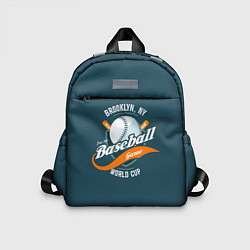 Детский рюкзак Бейсбол, цвет: 3D-принт
