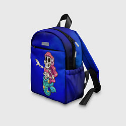 Детский рюкзак Русалка скелет Mermaid skeleton, цвет: 3D-принт — фото 2