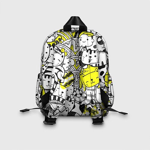 Детский рюкзак Котики / 3D-принт – фото 2