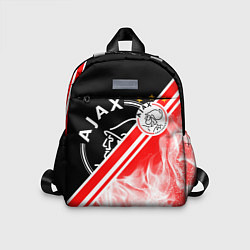 Детский рюкзак FC AJAX AMSTERDAM ФК АЯКС, цвет: 3D-принт