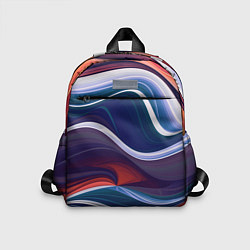 Детский рюкзак Colored lines, цвет: 3D-принт