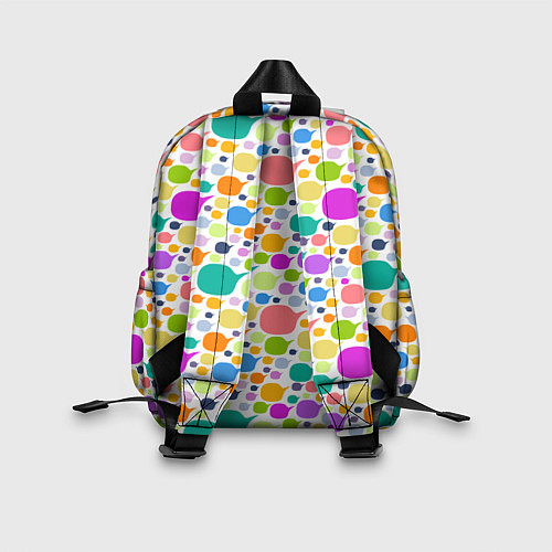 Детский рюкзак Разноцветные пятна / 3D-принт – фото 2