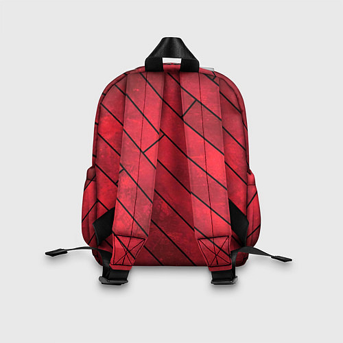 Детский рюкзак Red Boards Texture / 3D-принт – фото 2