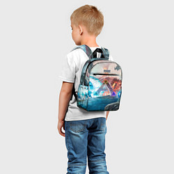 Детский рюкзак Ark battelfield, цвет: 3D-принт — фото 2