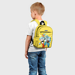 Детский рюкзак Cuphead bros, цвет: 3D-принт — фото 2