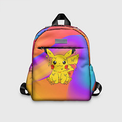 Детский рюкзак Пикачу капелька, цвет: 3D-принт