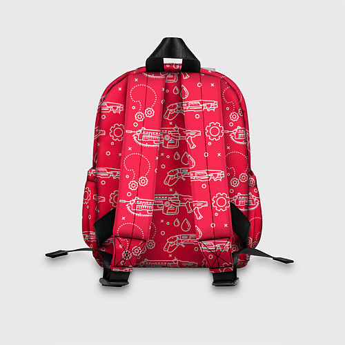Детский рюкзак Gears pattern / 3D-принт – фото 2
