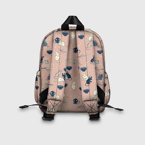 Детский рюкзак Мышки в японском стиле / 3D-принт – фото 2
