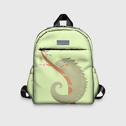 Детский рюкзак Хамелеон, цвет: 3D-принт