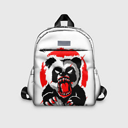 Детский рюкзак Злая Кровавая Панда, цвет: 3D-принт