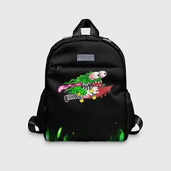 Детский рюкзак Лизун на скейте, цвет: 3D-принт