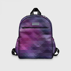 Детский рюкзак Фиолетово-бордовый узор