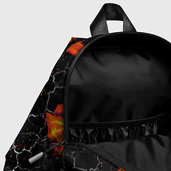 Детский рюкзак Дракон Огонь Dragon Fire, цвет: 3D-принт — фото 2