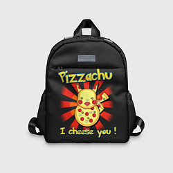 Детский рюкзак Пиццачу, цвет: 3D-принт