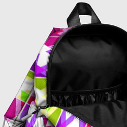 Детский рюкзак Абстрактный яркий узор, цвет: 3D-принт — фото 2