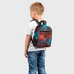 Детский рюкзак Текстура камня, цвет: 3D-принт — фото 2