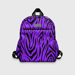 Детский рюкзак Абстрактный узор зебра, цвет: 3D-принт