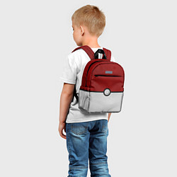 Детский рюкзак Покебол, цвет: 3D-принт — фото 2