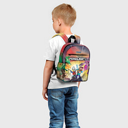 Детский рюкзак MINECRAFT МАЙНКРАФТ Z, цвет: 3D-принт — фото 2