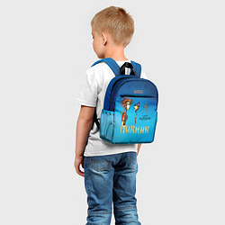 Детский рюкзак Пикник в руках Великана, цвет: 3D-принт — фото 2