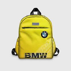 Детский рюкзак BMW YELLOW, цвет: 3D-принт