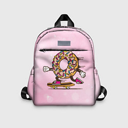 Детский рюкзак Пончик на скейте
