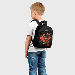 Детский рюкзак Японский Лемми, цвет: 3D-принт — фото 2