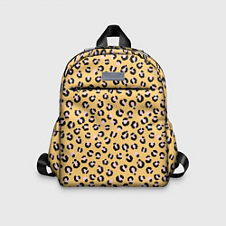 Детский рюкзак Желтый леопардовый принт