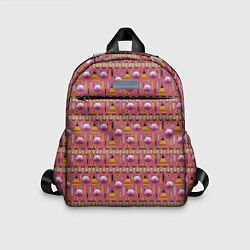 Детский рюкзак Детский узор, цвет: 3D-принт